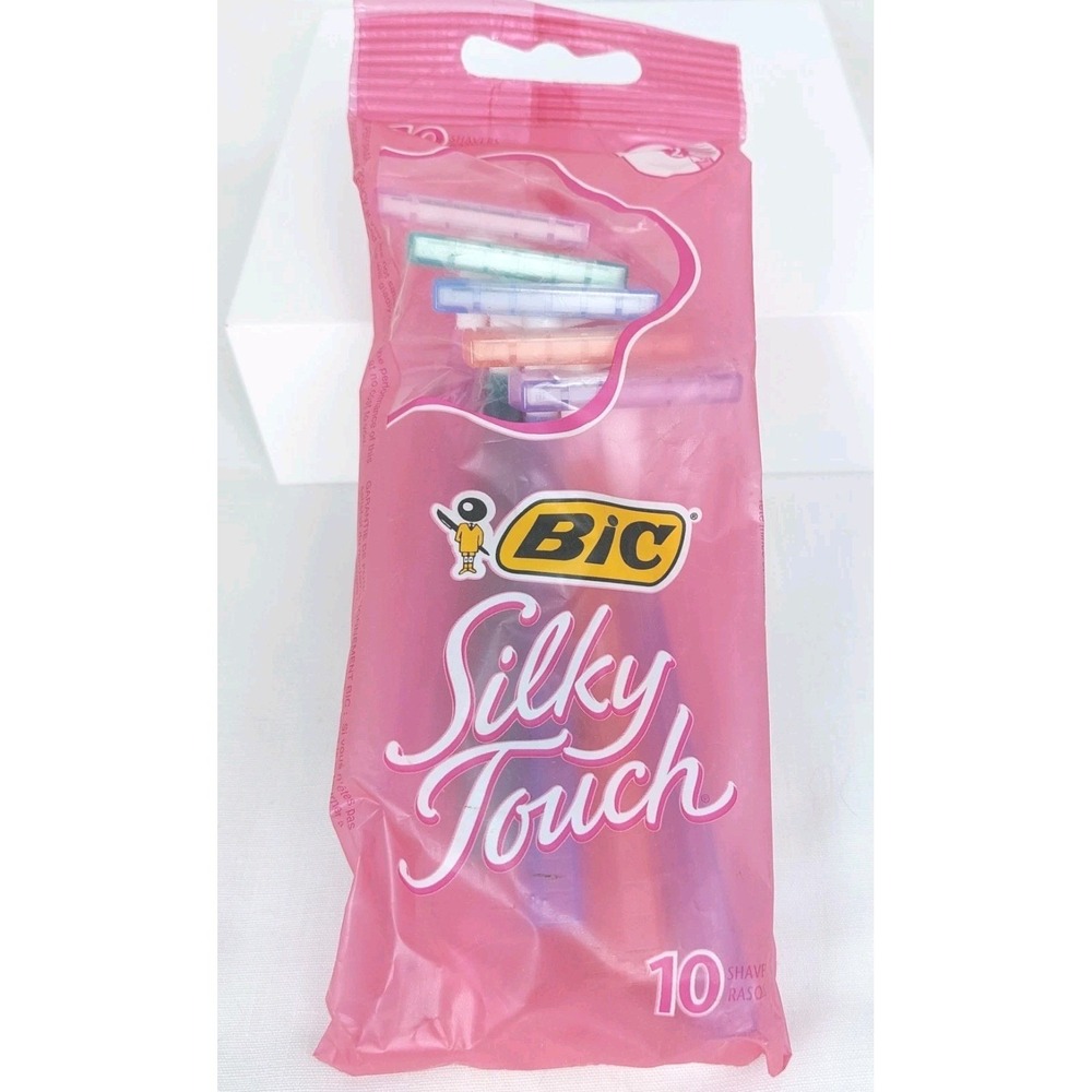 BIC Silky Touch Women's Disposable Razors With 2‎ Blades 10 Count (Pack of 1)